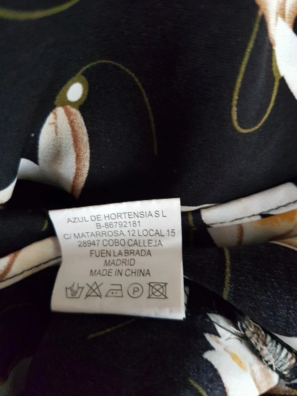 🖤Sublime Vloeiende Bloes met Bloemenprint ZWART VAMIILA Maat 42 - Chic & Boheems🌷 – photo 7